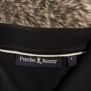 Psycho Bunny Black Polo Shirt